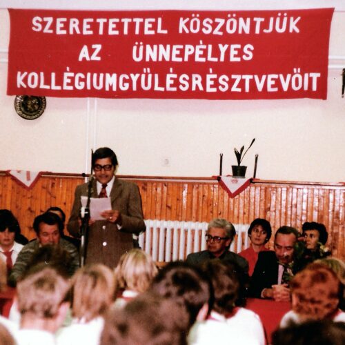 Ünnepélyes kollégiumgyűlés (1983)